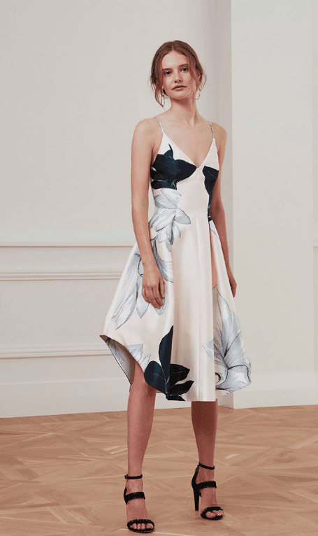 Keepsake the Label Translate Mini Dress in Blush floral for rent on The Volte - main image