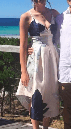 Keepsake the Label Translate Mini Dress in Blush floral for rent on The Volte - main image