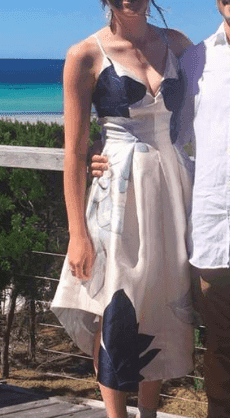 Keepsake the Label Translate Mini Dress in Blush floral for rent on The Volte - image 2