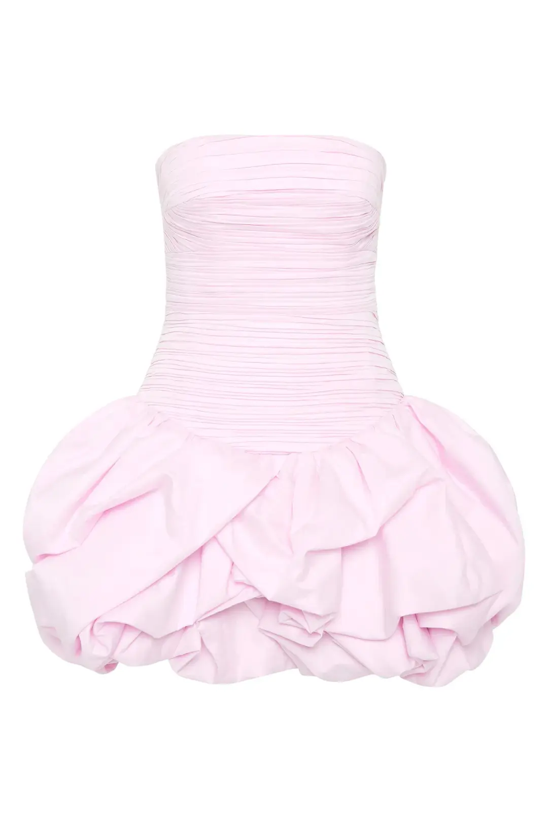 Aje Violette Bubble Hem Mini Dress Pastel Pink Size 8 for rent on The Volte - main image