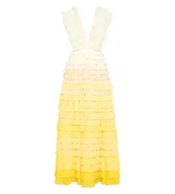 Aje Reflection Ombre Gown in Ivory/Acacia Yellow Size AU 16 for rent on The Volte - image 6