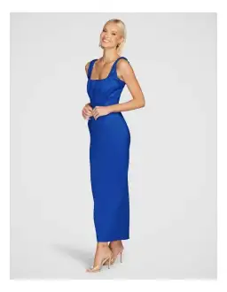 Pilgrim Natalya Square Neck Dress Blue Size 10 for rent on The Volte - image 2