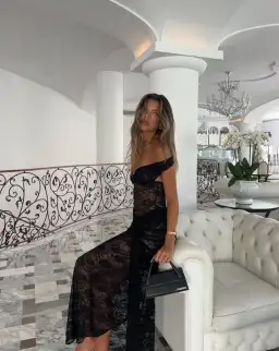 Natalie Rolt Aubrey Dress Black Size 0/AU 6 for rent on The Volte - image 3