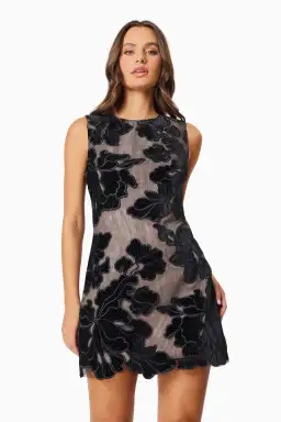 Elliat Zara Day To Night Mini Dress In Black Size 8 for rent on The Volte - image 1