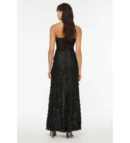 Manning Cartell Supreme Extreme Gown Black Size XXS / AU 4 for rent on The Volte - image 3