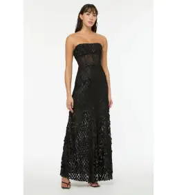 Manning Cartell Supreme Extreme Gown Black Size XXS / AU 4 for rent on The Volte - image 1