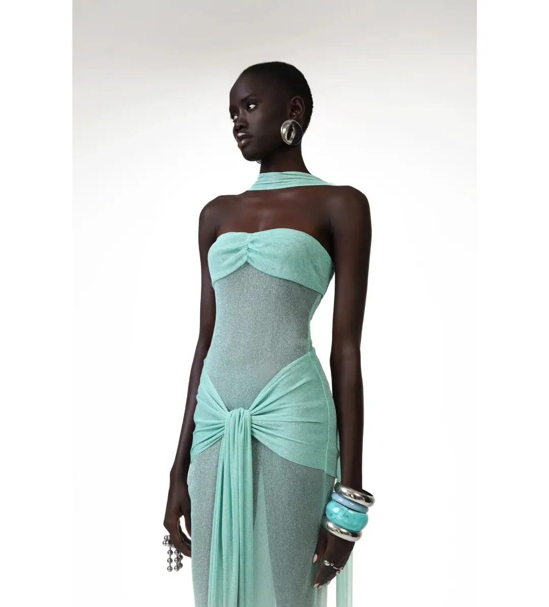 Khanums Kesca Dress Mint Size XS / AU 6 for rent on The Volte - main image