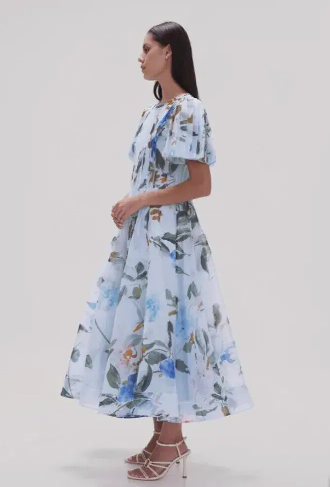 AJE Nova Pleated Midi Dress for rent on The Volte - main image