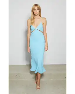 Bec & Bridge Marine Dreams Dress Blue Size AU 6 for rent on The Volte - image 1