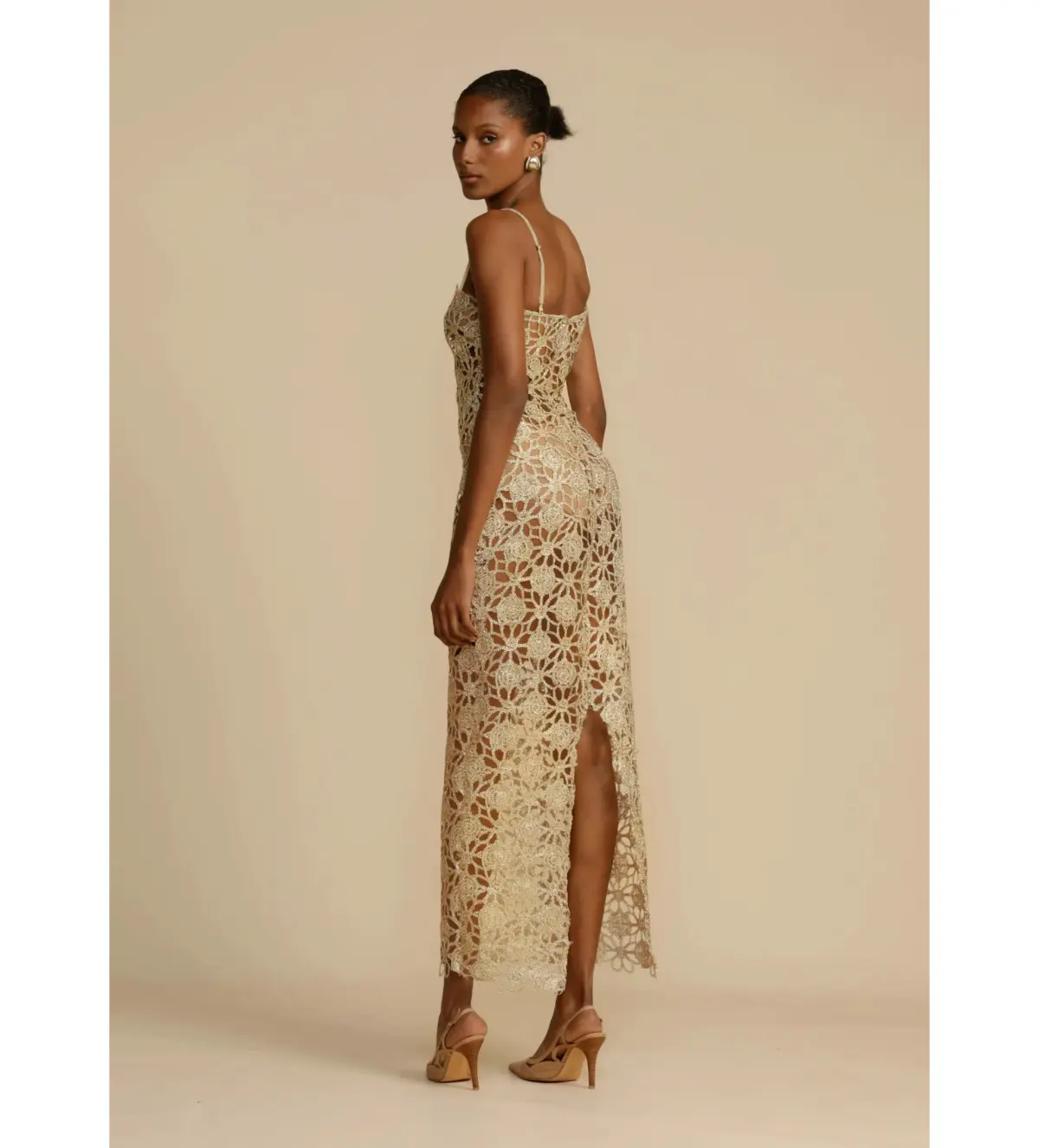 Arcina Ori Kendra Dress Gold Size XS / AU 6  - Image 2