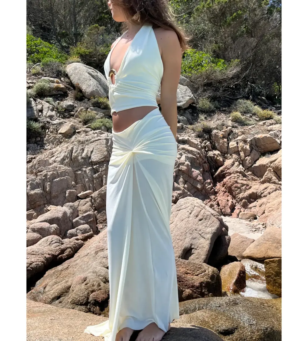 Ance Gria Nellie Set Cream Size XS / AU 6 for rent on The Volte - main image