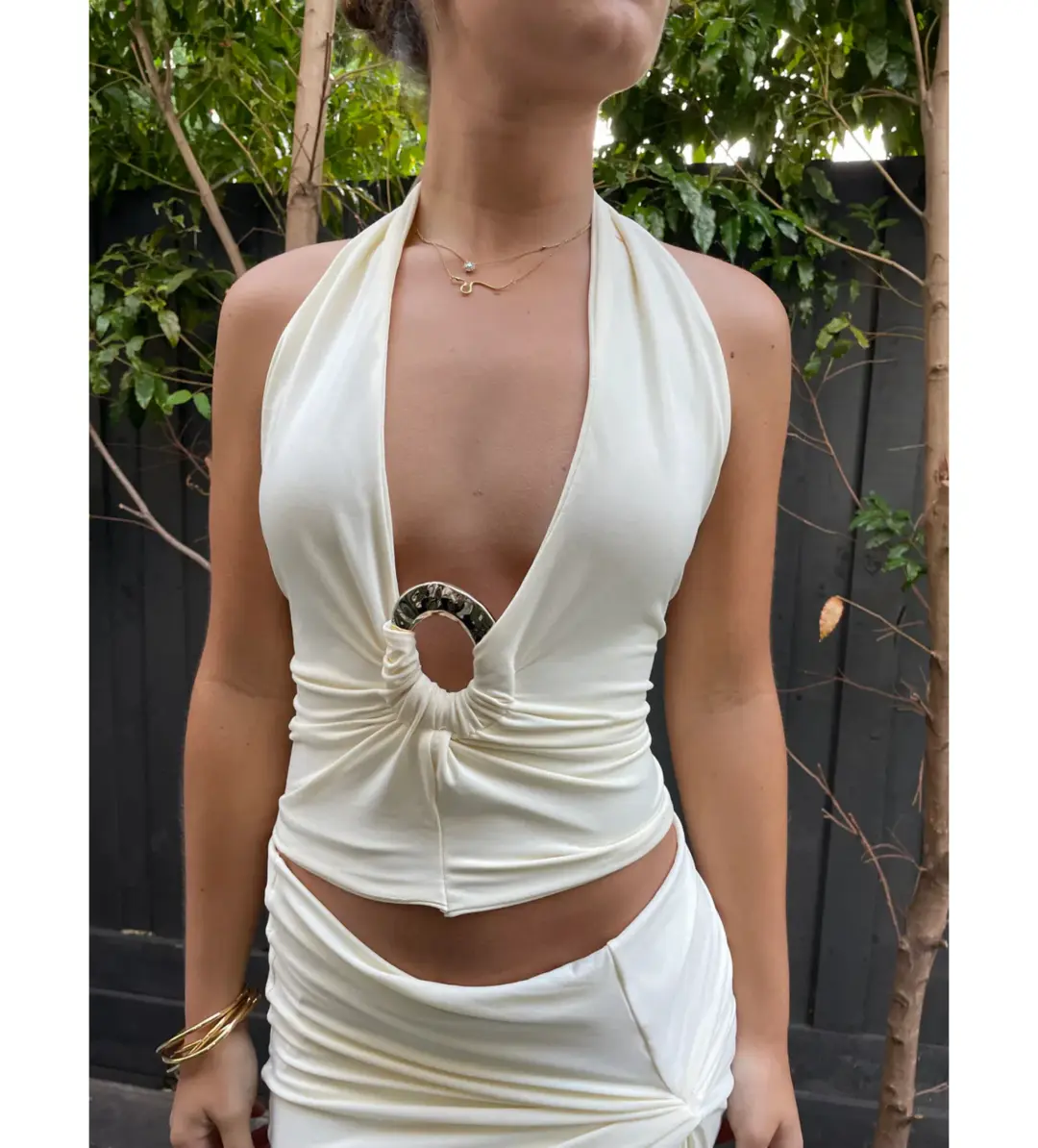 Ance Gria Nellie Set Cream Size XS / AU 6 for rent on The Volte - main image