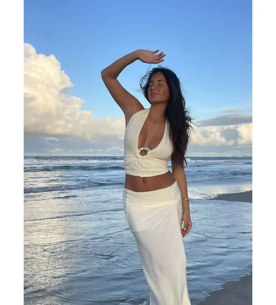 Ance Gria Nellie Set Cream Size XS / AU 6 for rent on The Volte - main image