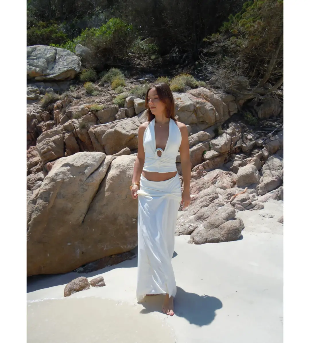 Ance Gria Nellie Set Cream Size XS / AU 6 for rent on The Volte - main image