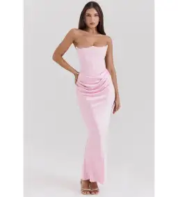 House of CB Persephone Dress in Rose Size XS / AU 6