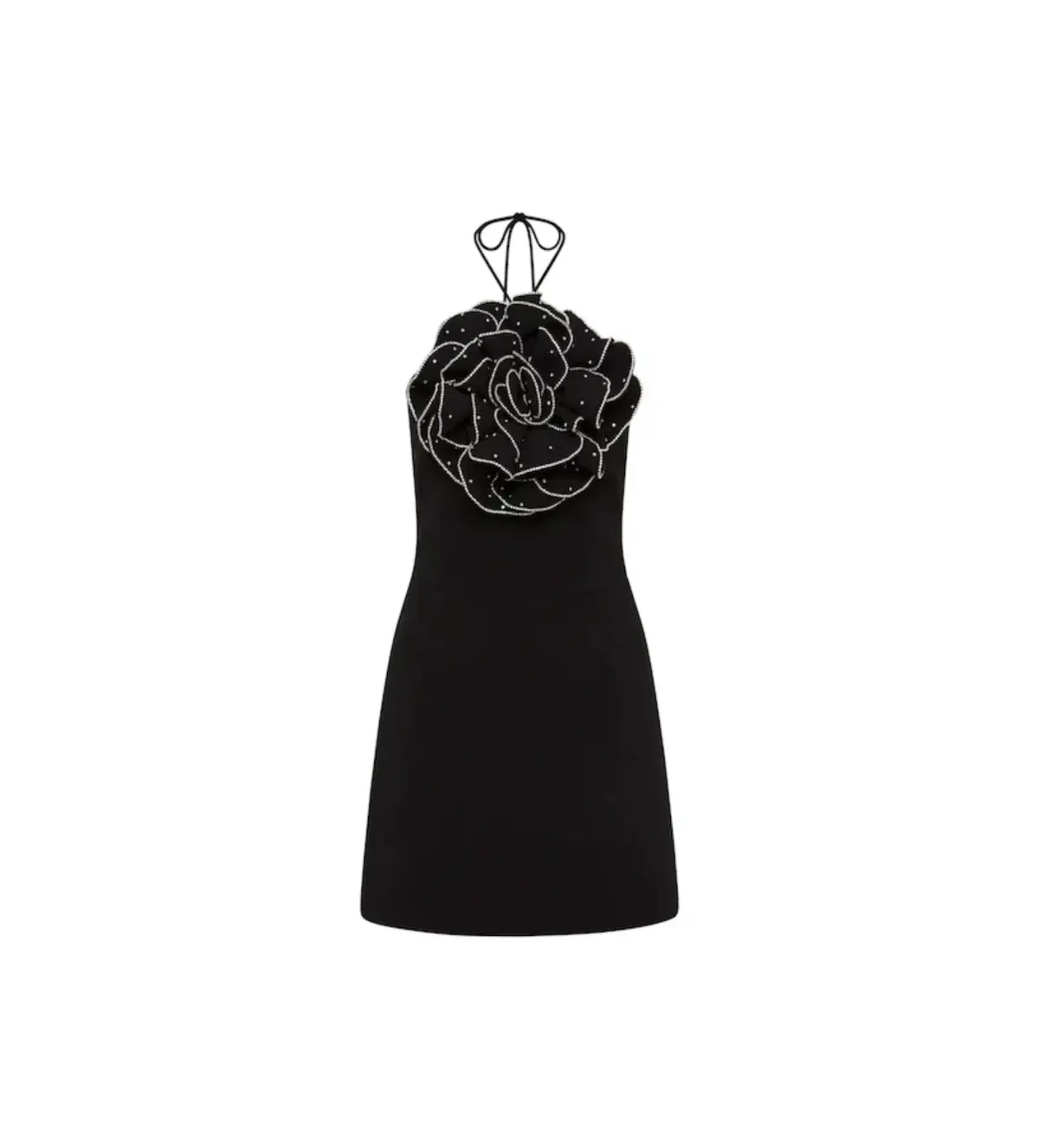 Rebecca Vallance Eliana Mini Dress Black Size AU 8 - Image 12