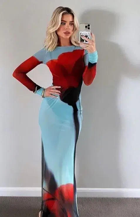 Rat & Boa Santino Dress Floral Size AU 10 for rent on The Volte - main image