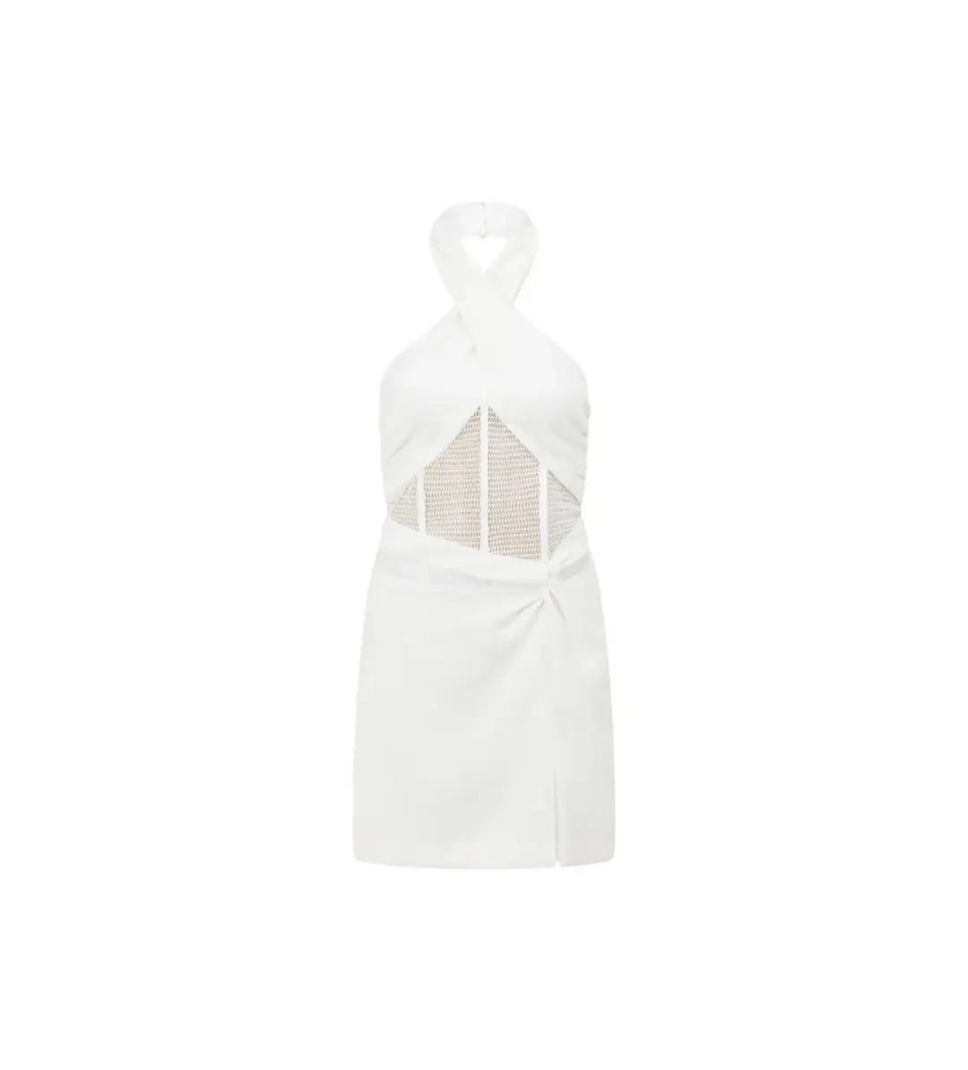 Sabo Skirt Amaris Halter Dress White Size L / AU 12 for rent on The Volte - main image