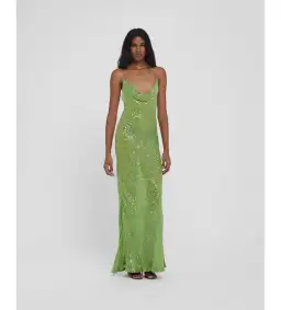 Rat & Boa Gaia Dress Green Size AU 8 for rent on The Volte - image 1