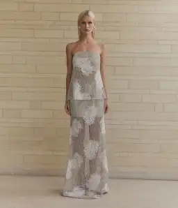 Curaae by Elliatt Dixie Crochet Set in Beige Size 10 for rent on The Volte - image 4