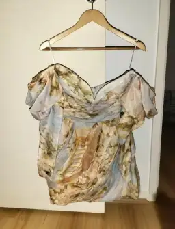 Zimmermann Luminosity Drape Mini Dress/ Emily in Paris Dress 00 for rent on The Volte - image 2