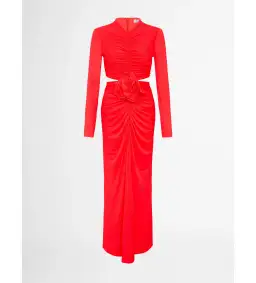 Sheike Signature Maxi Dress Red Size AU 10 for rent on The Volte - image 3
