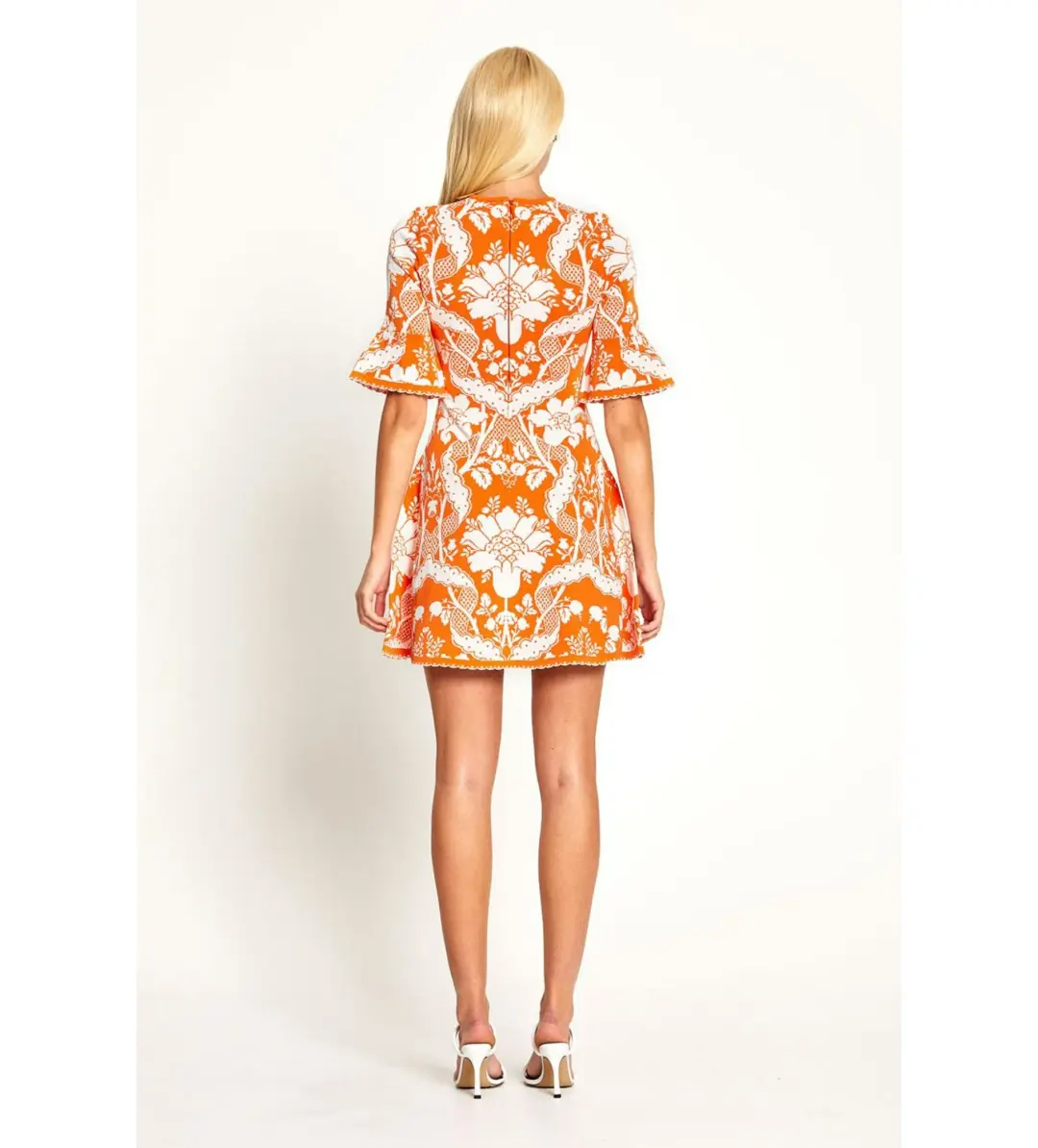 Alice McCall Sittin Pretty Mini Dress Orange Size AU 14 for rent on The Volte - main image