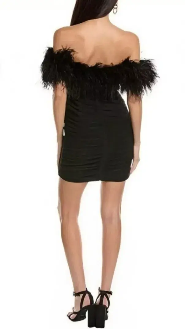 Rachel Gilbert Zion Mini Dress Black Size 1 / AU 8 for rent on The Volte - main image