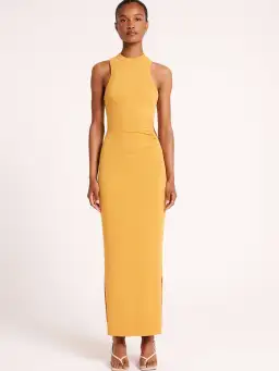 Nude Lucy Cecil Dress Marigold Yellow Size XS / AU 6