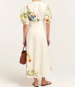 Alémais Flores Midi Dress Floral Size 14 for rent on The Volte - image 2