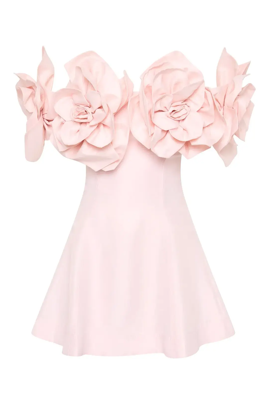 Aje Etta Mini Dress Pastel Pink Size 8 for rent on The Volte - main image