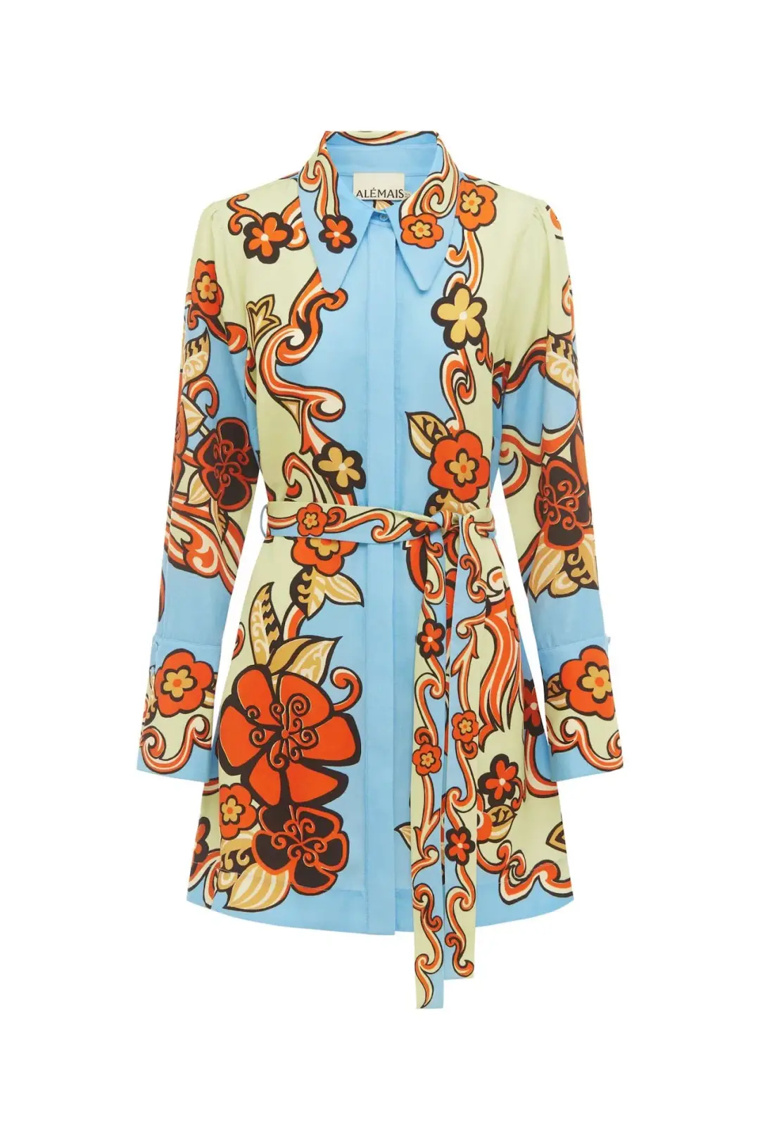 Alémais Ondine Mini Dress Multi Size 16 for rent on The Volte - main image