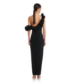 Eliya The Label Rosanna Dress in Black Size XL / AU 14 for rent on The Volte - image 4
