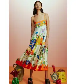 Alemais Flores Sundress Multi Size AU 12