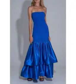 L’idee Woman Ramblas Gown Azzura Blue Size 6