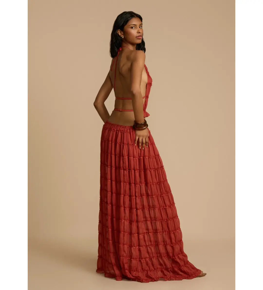 Arcina Ori Juliette Set Red Size S/Au 8 for rent on The Volte - main image
