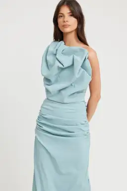 Tojha Coburn Dress Blue Size 12 for rent on The Volte - image 2