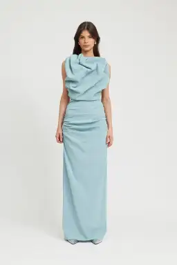 Tojha Coburn Dress Blue Size 12 for rent on The Volte - image 1
