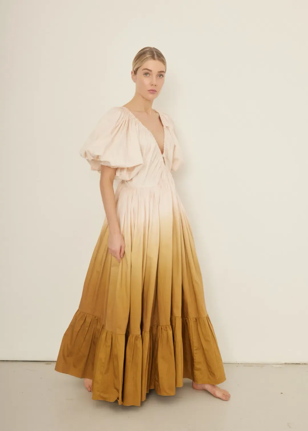 Rooh Collective Birthday Gown Sun Ombre Size 14 for rent on The Volte - main image