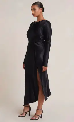 Bec & Bridge Moon Dance Long Sleeve Maxi Dress Black Size 18 for rent on The Volte - image 2