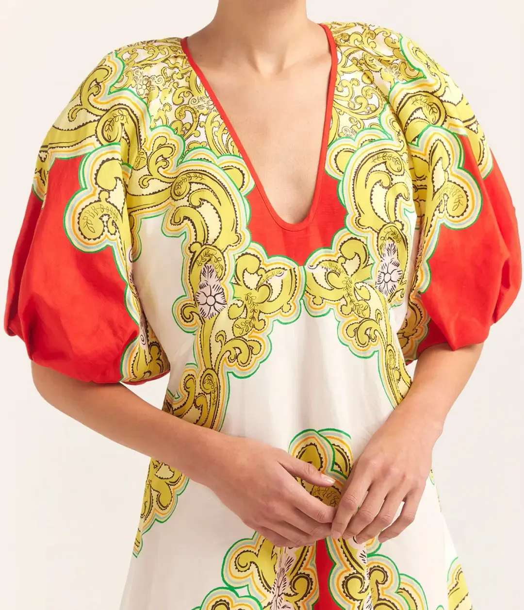 Alemais Sierra Midi Dress AU 6 for rent on The Volte - main image