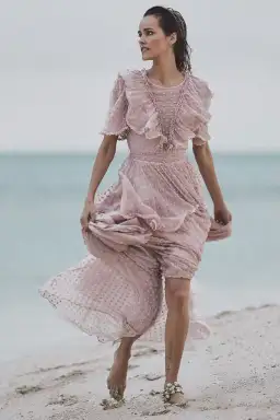 Spell And the Gypsy Zoe Gown Rose Pink Size 10 for rent on The Volte - image 3