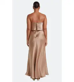 Bec & Bridge The Dreamer Overlay Dress Golden Size 10 for rent on The Volte - image 2