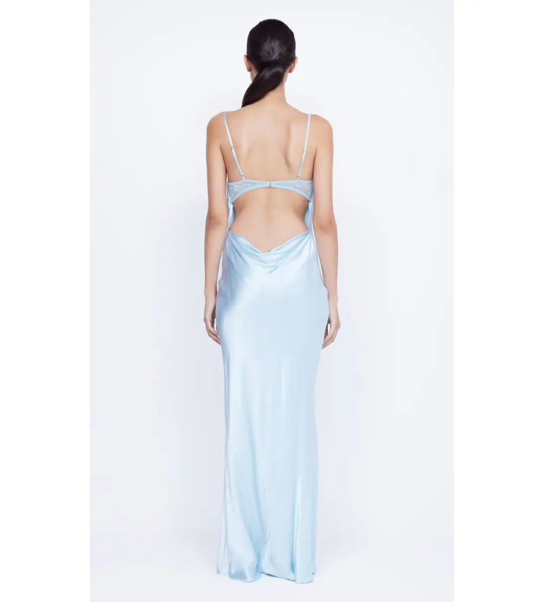 Bec & Bridge Arabella Backless Dress Blue Size 10 for rent on The Volte - main image