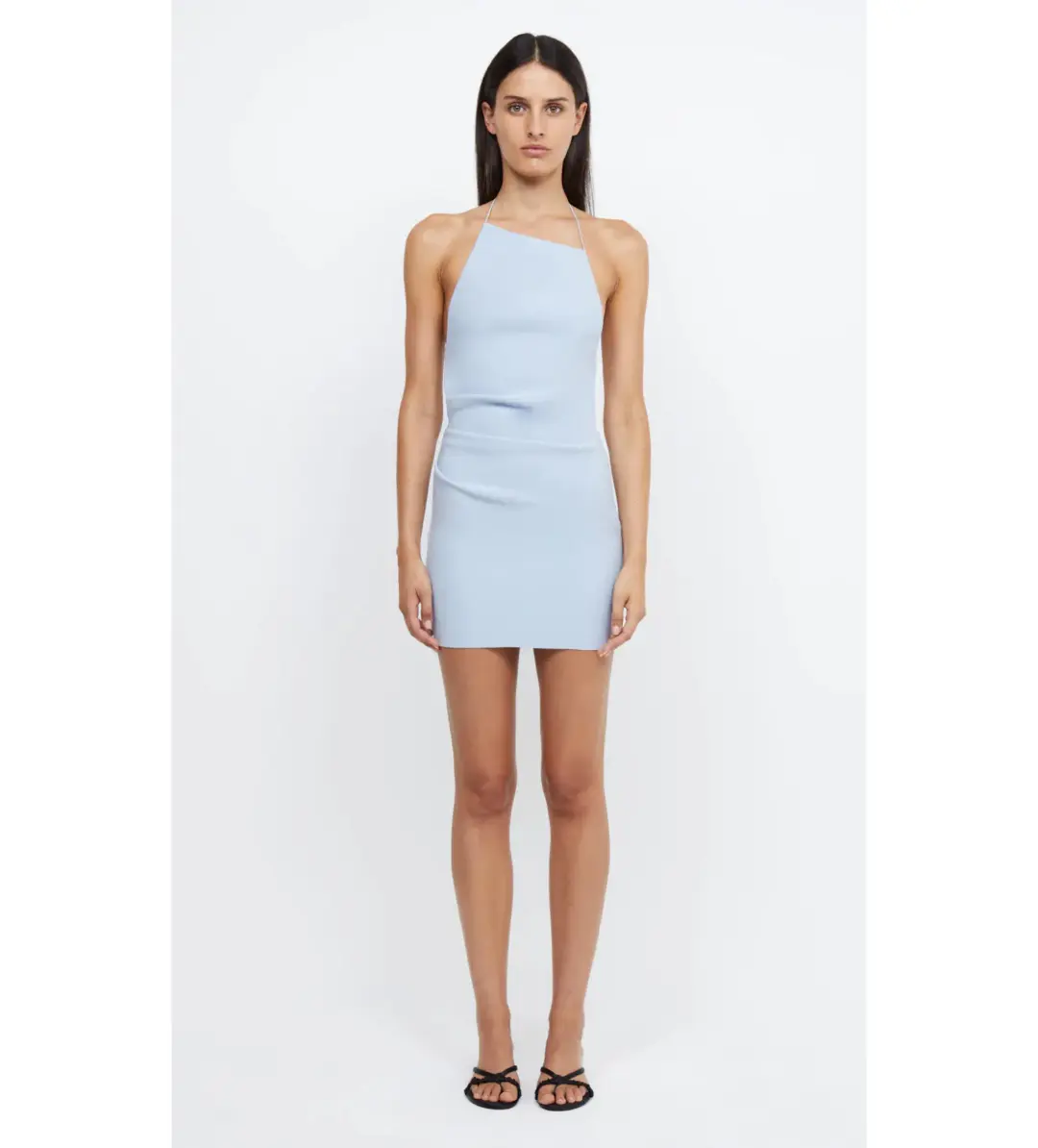 Bec & Bridge Andy Asym Mini Dress Blue Size 12 for rent on The Volte - main image