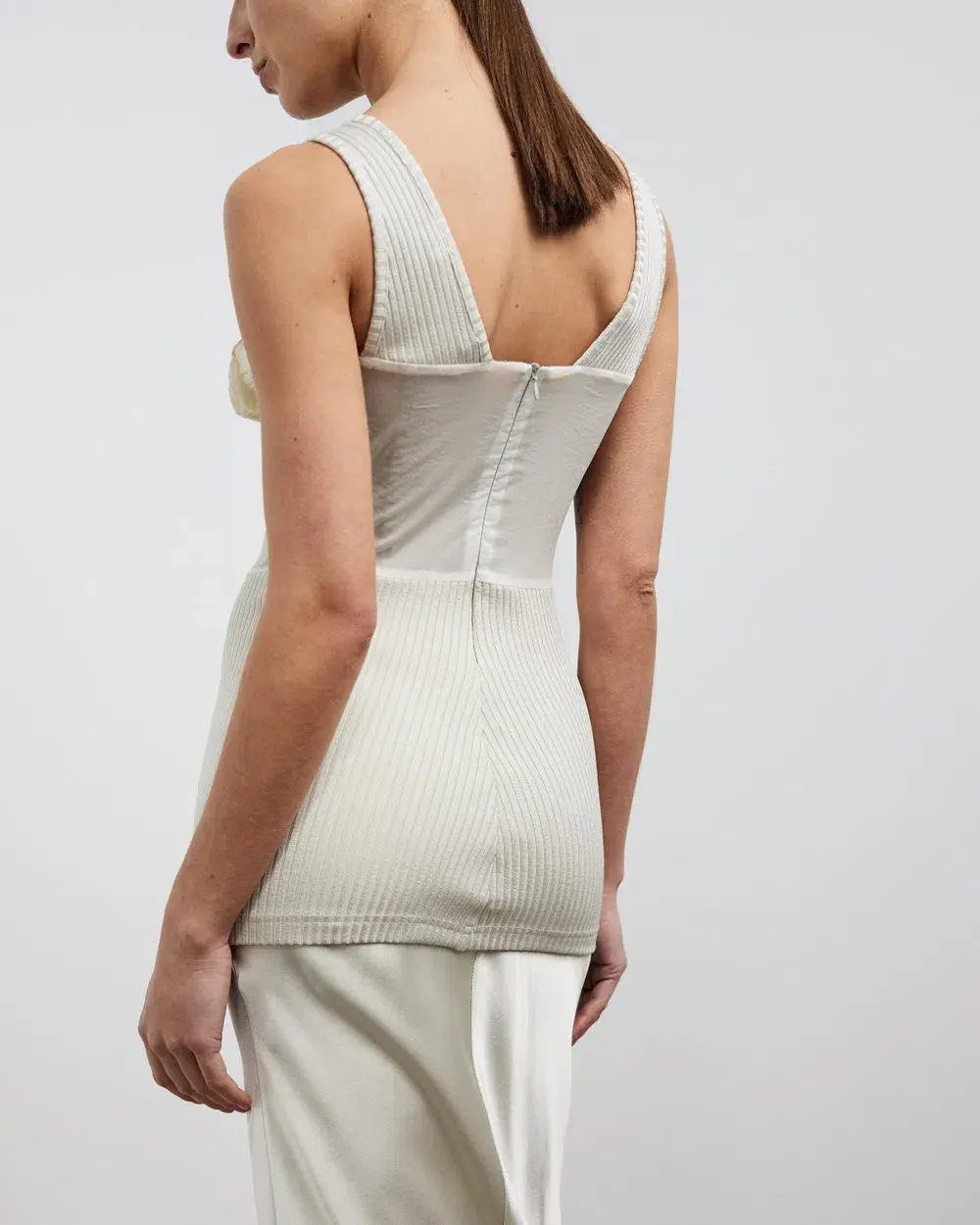 Christopher Esber Meribella Underwire Dress Sand Size 8 for rent on The Volte - main image