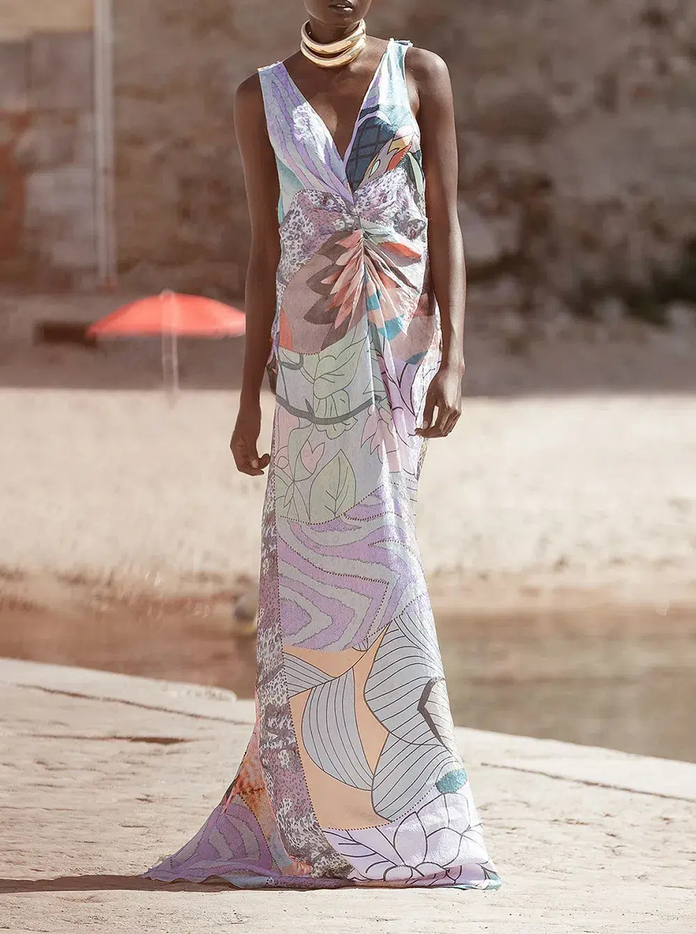 Mes Demoiselles Salila Dress Multi Size 10 for rent on The Volte - main image