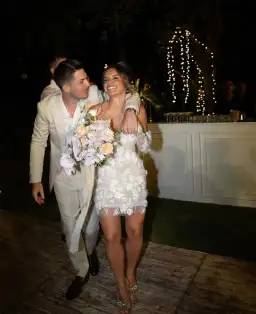 Rosie Etienne Isabelle Mini Dress White Size 10 for rent on The Volte - image 5