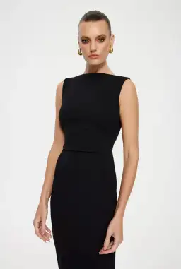 Effie Kats Verona Gown Black Size AU 10 for rent on The Volte - image 2