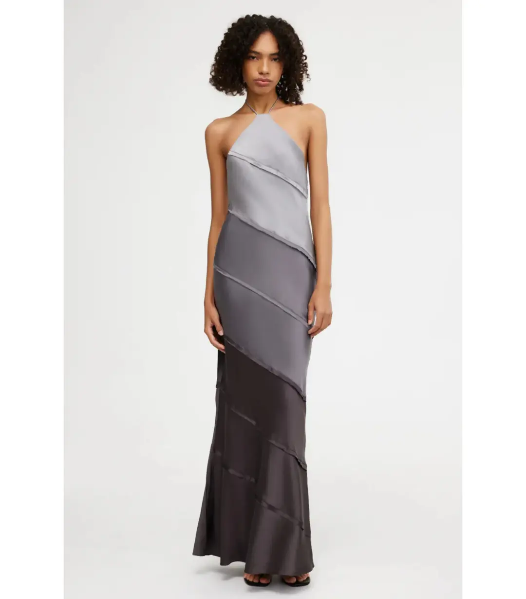 Significant other Murphy Maxi Dress in Greyscale Size AU 12 for rent on The Volte - main image